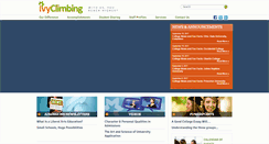 Desktop Screenshot of ivyclimbing.com